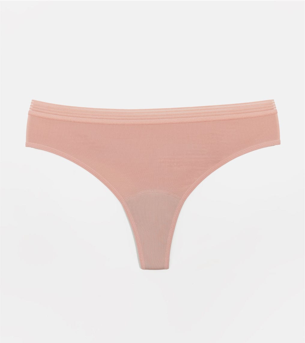 High-Rise - Nylon reciclado - Coral