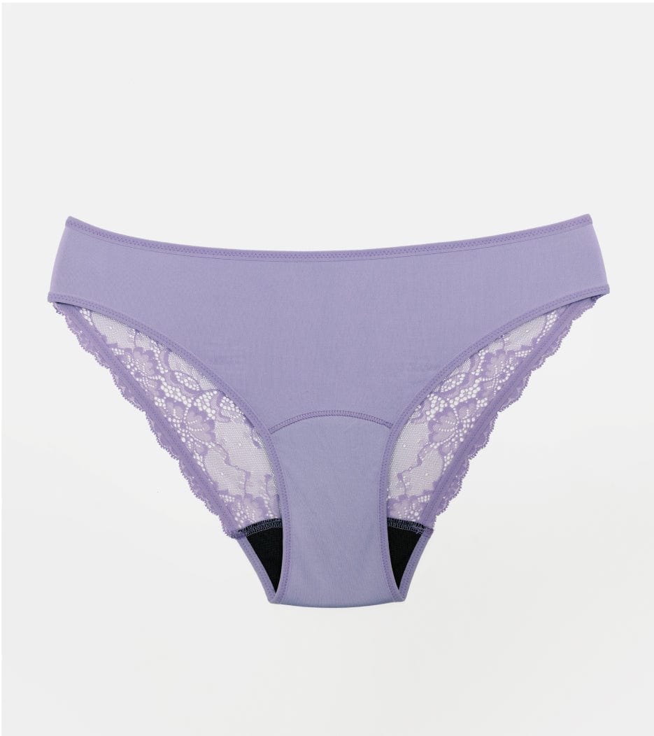 Encaje Brief - Nylon reciclado - Lila